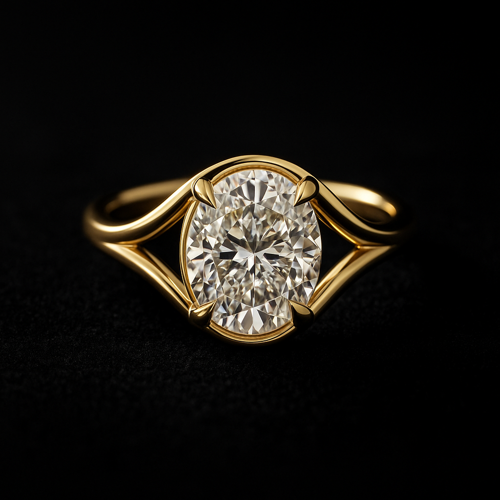 Luce Eterna — 2N Master-Artisan recreation, shown in clear diamond and fancy colour