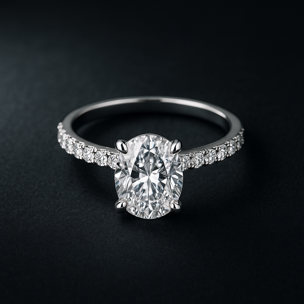 Sogno di Luce — 2N Master-Artisan recreation, shown in clear diamond and fancy colour