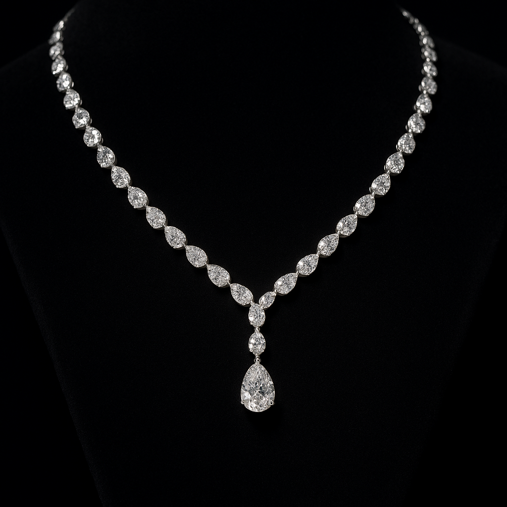 Stella Serenità — 2N Master-Artisan recreation, shown in clear diamond and fancy colour
