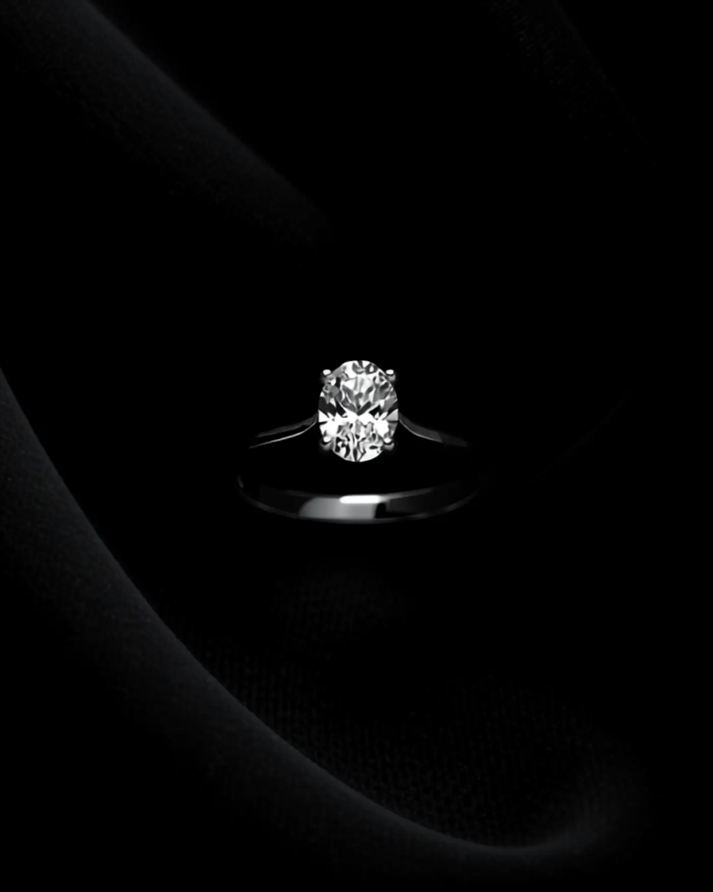 Riflesso Nobile — 2N Master-Artisan recreation, shown in clear diamond and fancy colour