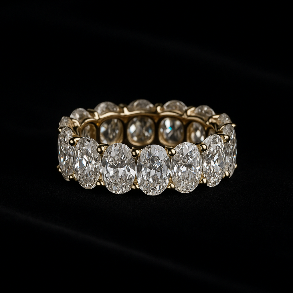  — 2N look-alike recreation, shown in clear diamond and fancy colour