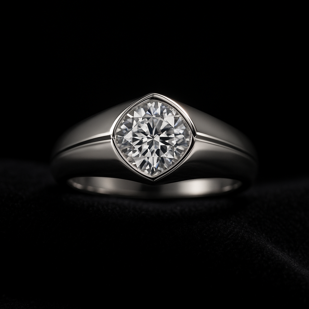 Calore del Cuore — 2N Master-Artisan recreation, shown in clear diamond and fancy colour
