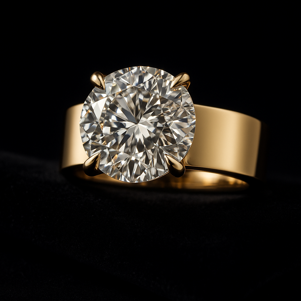 Luce Eterna — 2N Master-Artisan recreation, shown in clear diamond and fancy colour