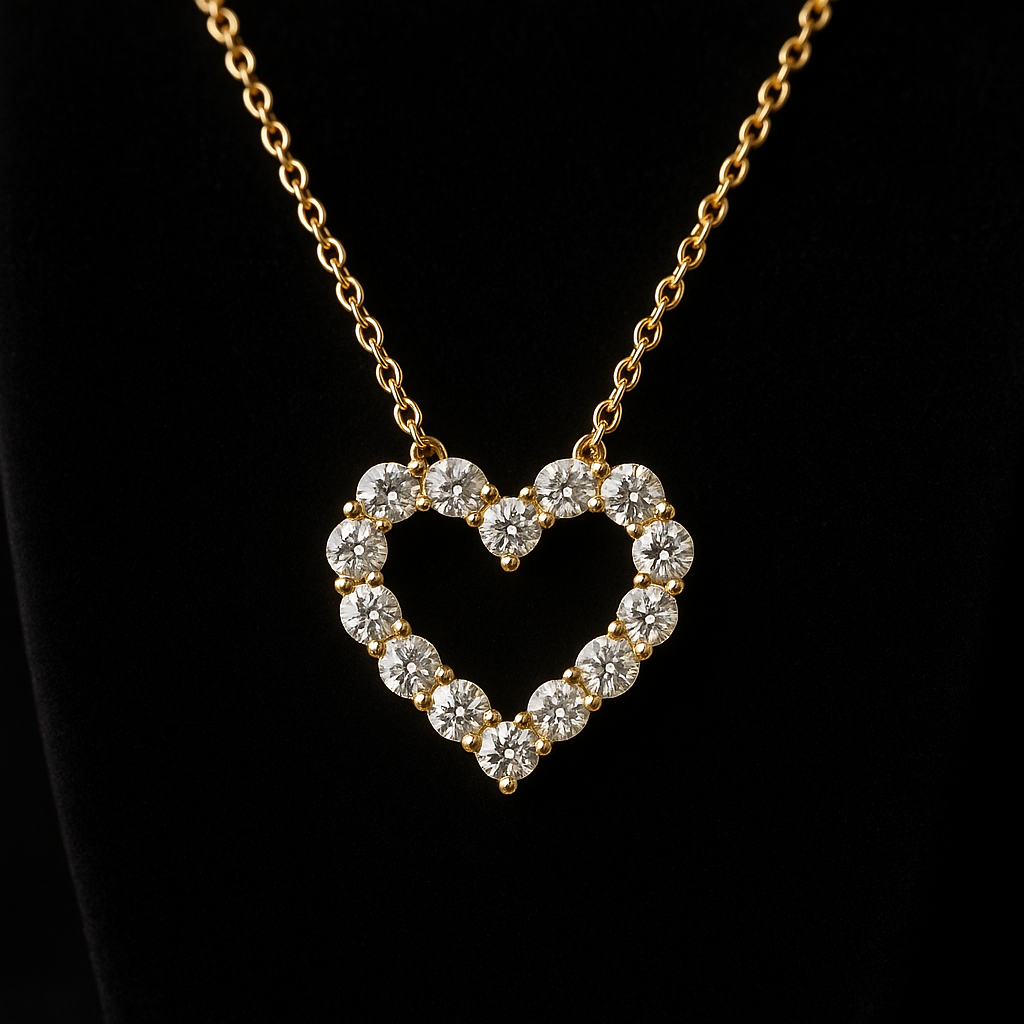  — 2N look-alike recreation, shown in clear diamond and fancy colour