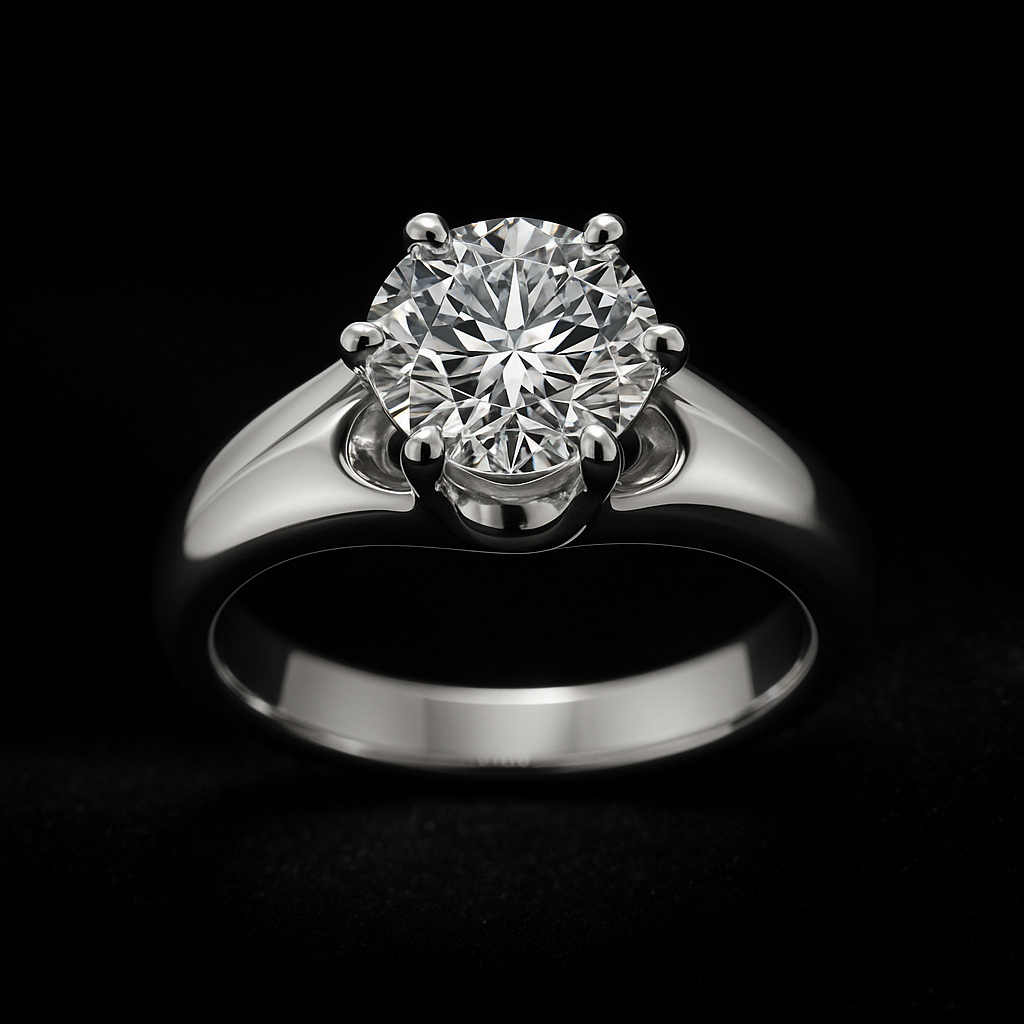 Stella di Sera — 2N Master-Artisan recreation, shown in clear diamond and fancy colour