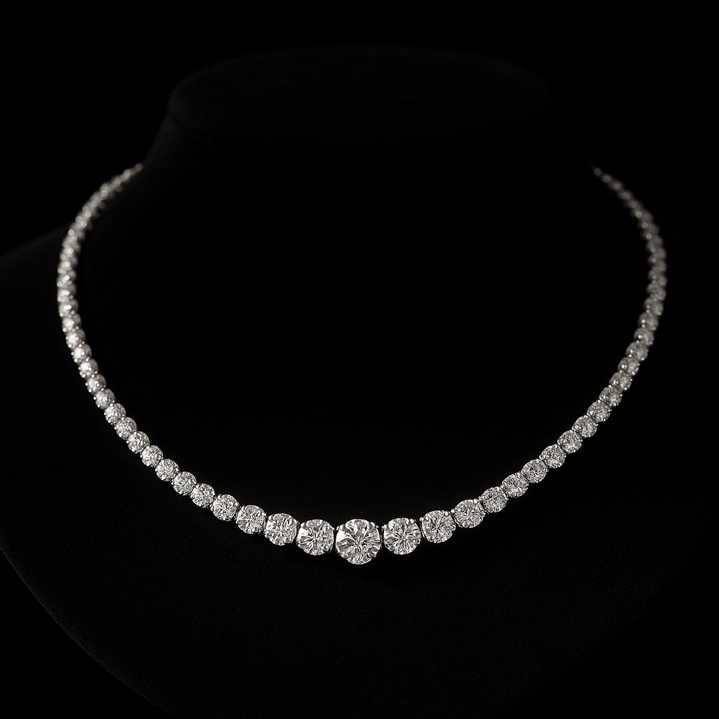 Luce Eterna — 2N Master-Artisan recreation, shown in clear diamond and fancy colour