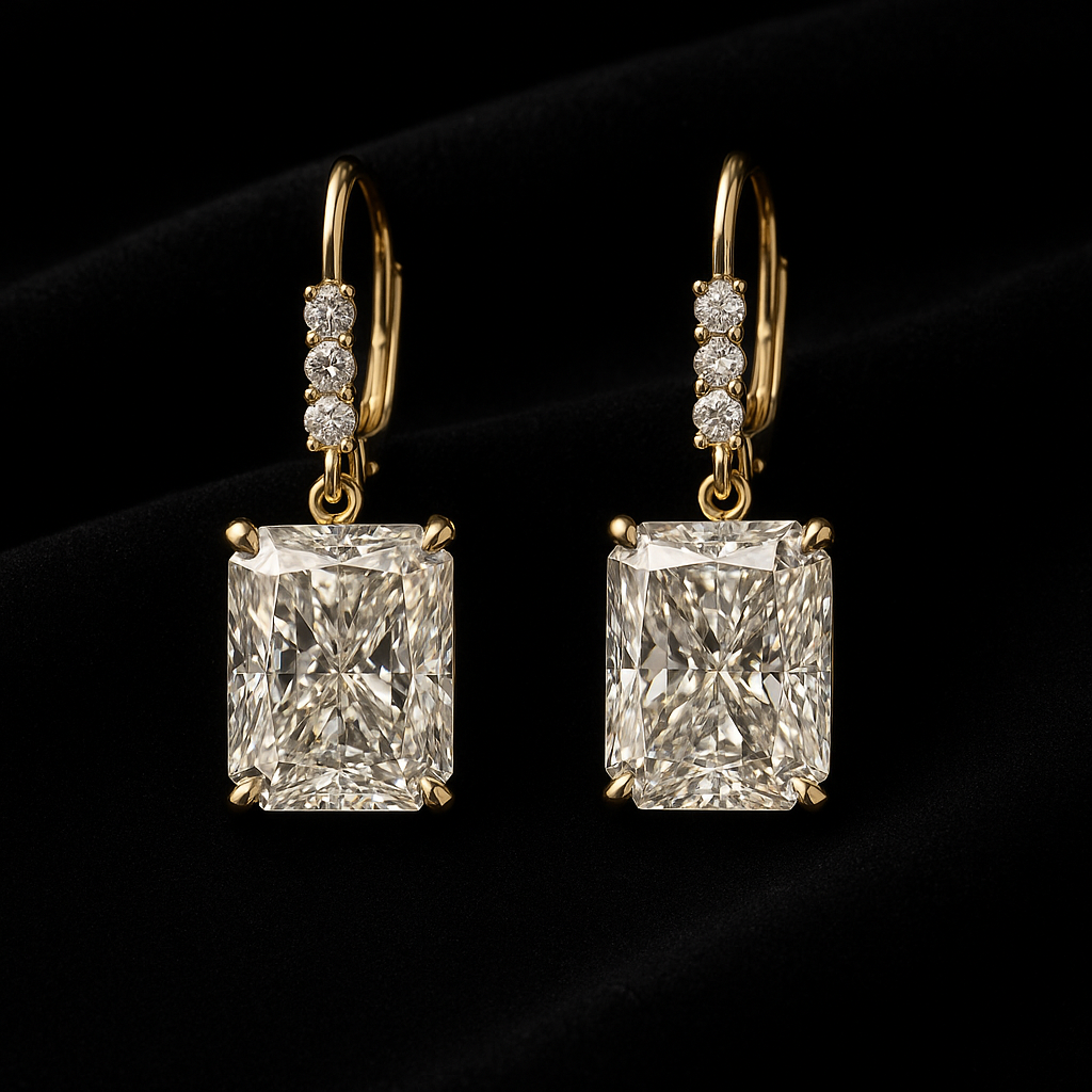  — 2N look-alike recreation, shown in clear diamond and fancy colour