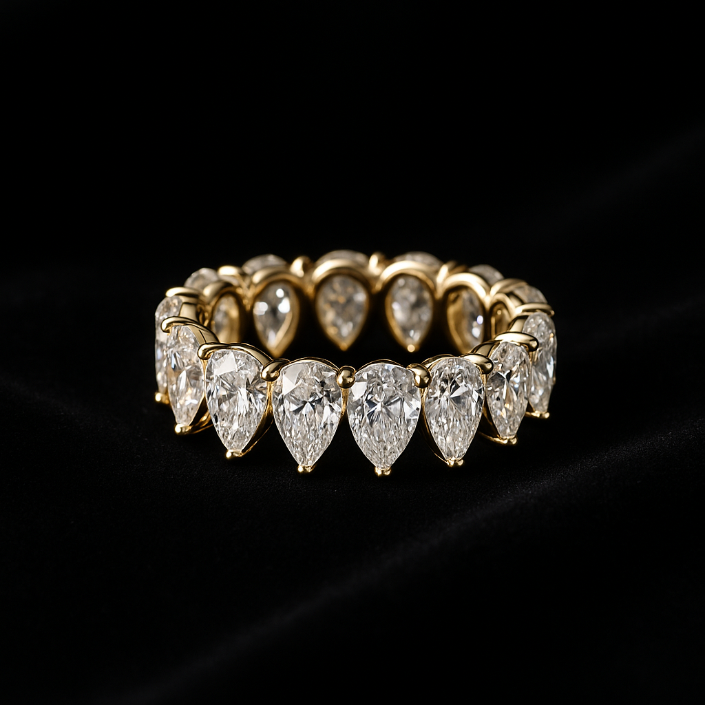 — 2N look-alike recreation, shown in clear diamond and fancy colour