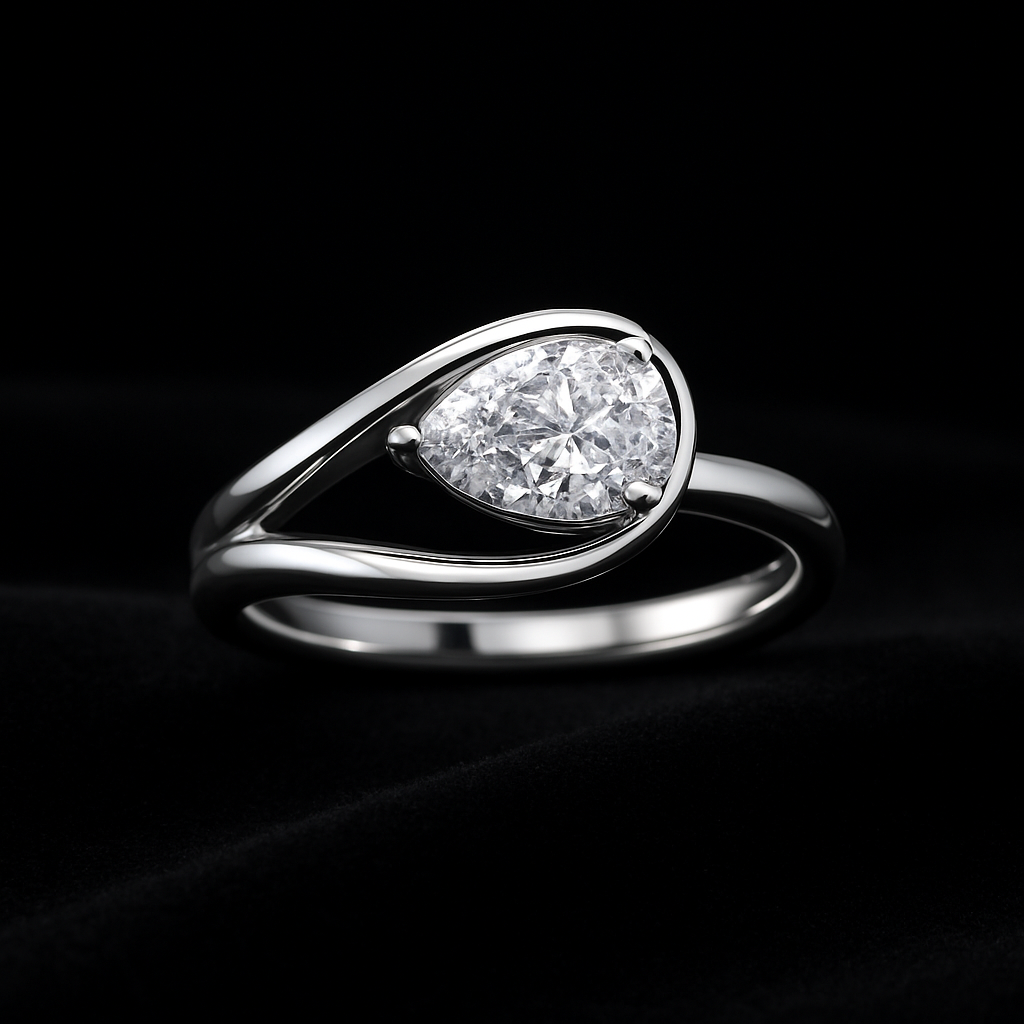  — 2N look-alike recreation, shown in clear diamond and fancy colour