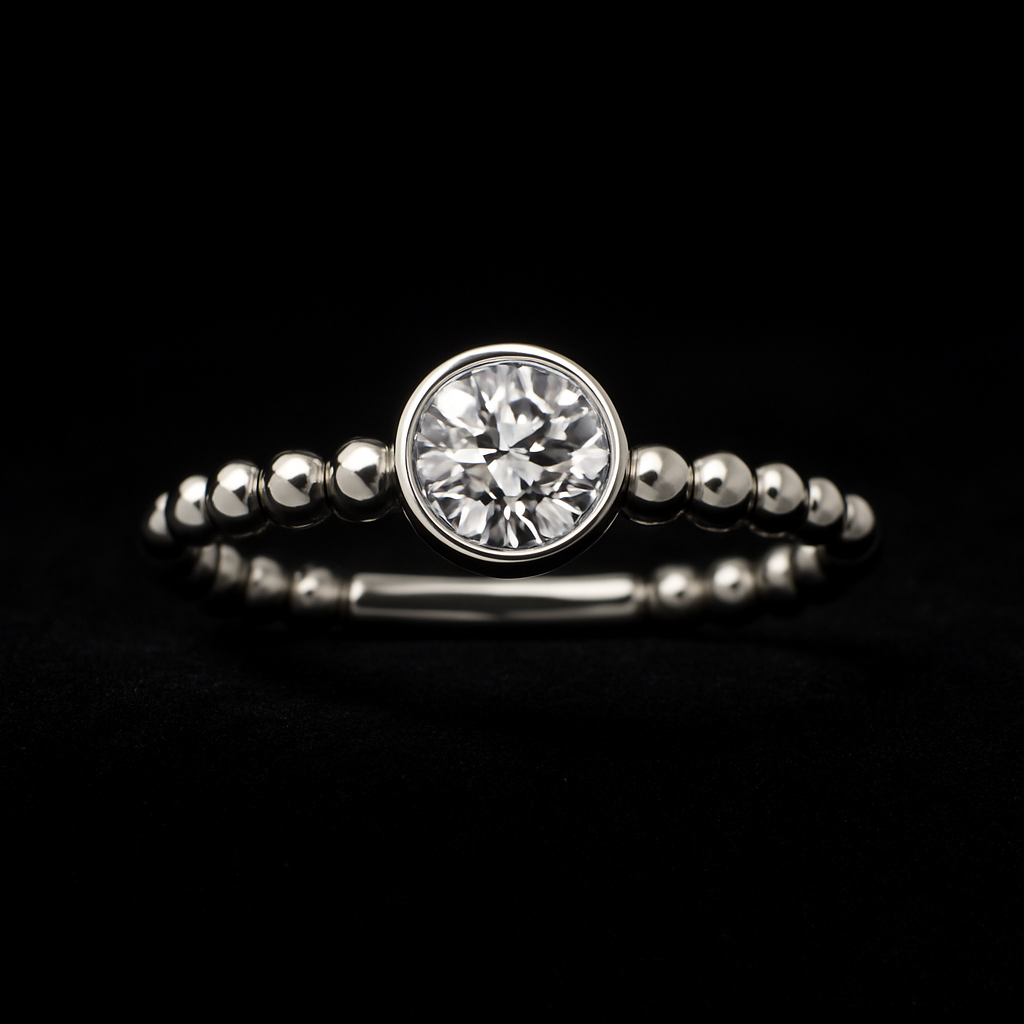 Aurora Senza Fine — 2N Master-Artisan recreation, shown in clear diamond and fancy colour