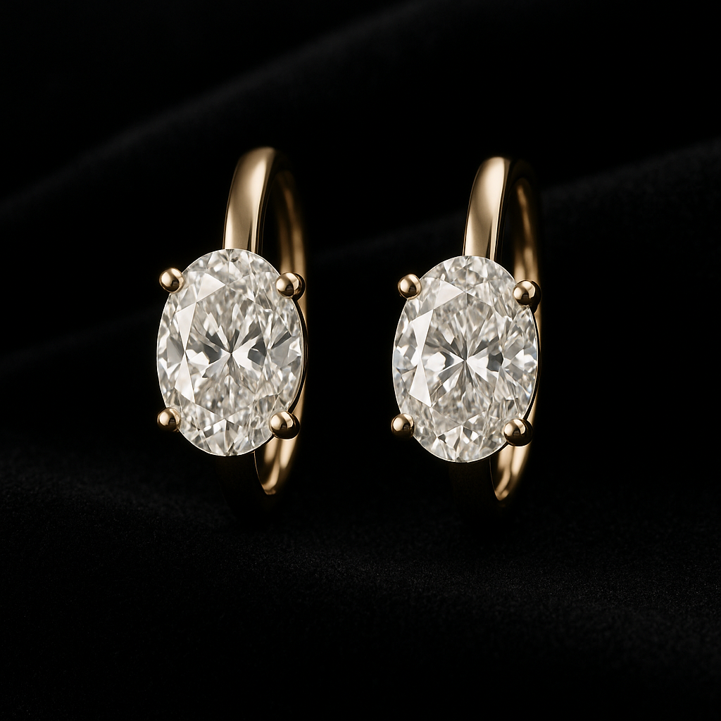  — 2N look-alike recreation, shown in clear diamond and fancy colour