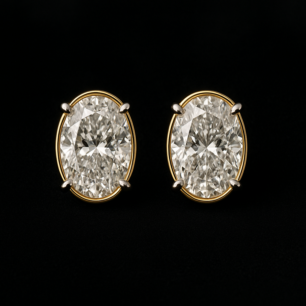 Ellipso Luminosa — 2N Master-Artisan recreation, shown in clear diamond and fancy colour
