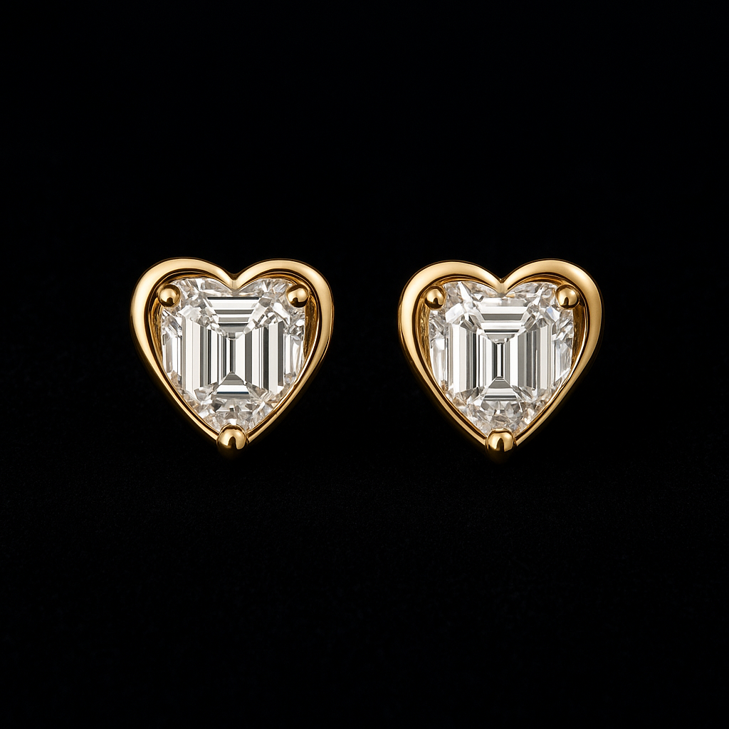  — 2N look-alike recreation, shown in clear diamond and fancy colour