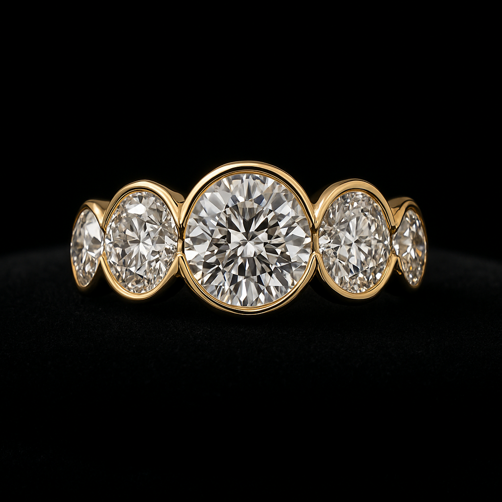 Sogno Incantevole — 2N Master-Artisan recreation, shown in clear diamond and fancy colour