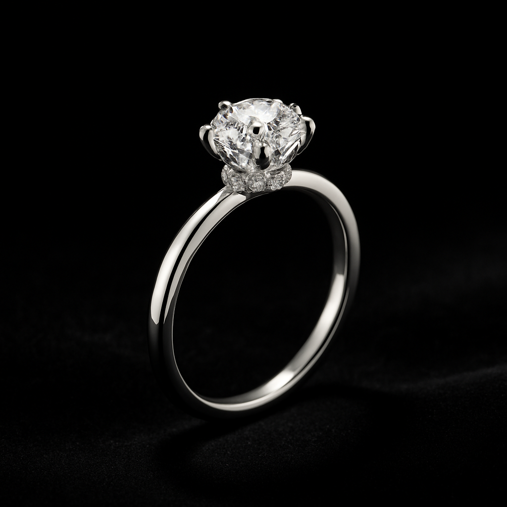 Sole Aperto — 2N Master-Artisan recreation, shown in clear diamond and fancy colour