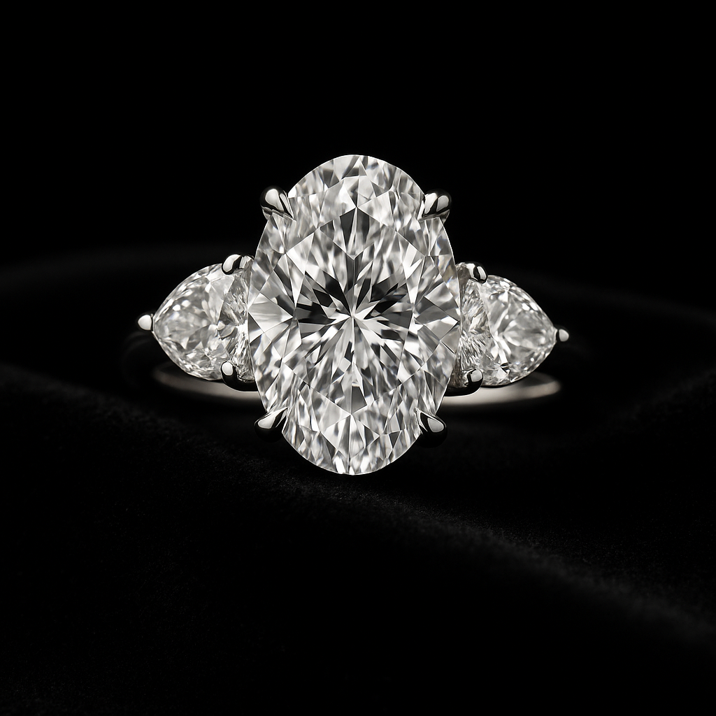 Sogno d'Oro — 2N Master-Artisan recreation, shown in clear diamond and fancy colour
