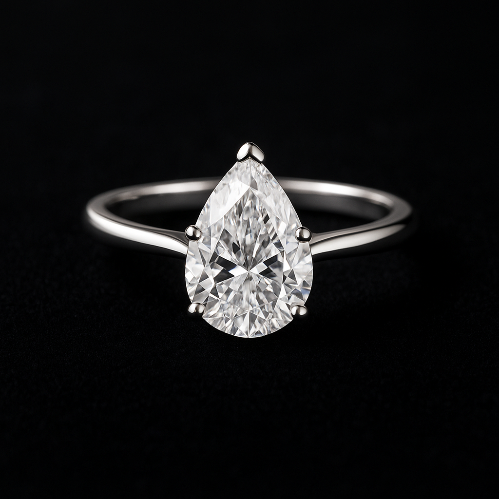  — 2N look-alike recreation, shown in clear diamond and fancy colour