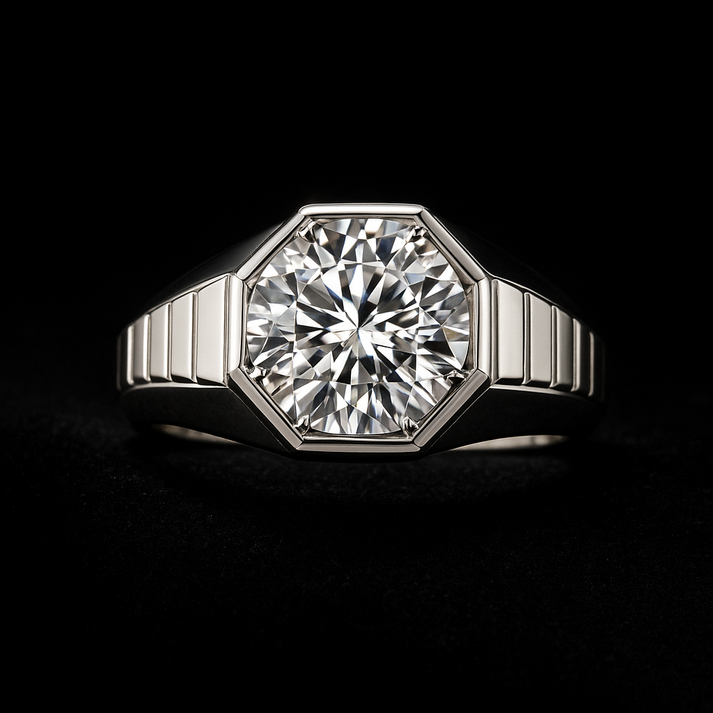 Luce Infinita — 2N Master-Artisan recreation, shown in clear diamond and fancy colour
