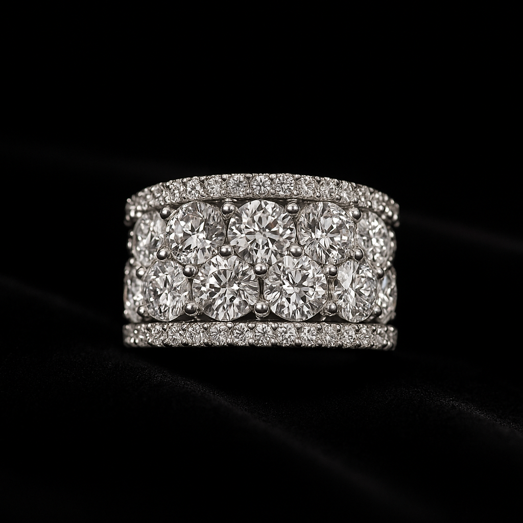 Luce Perfetta — 2N Master-Artisan recreation, shown in clear diamond and fancy colour