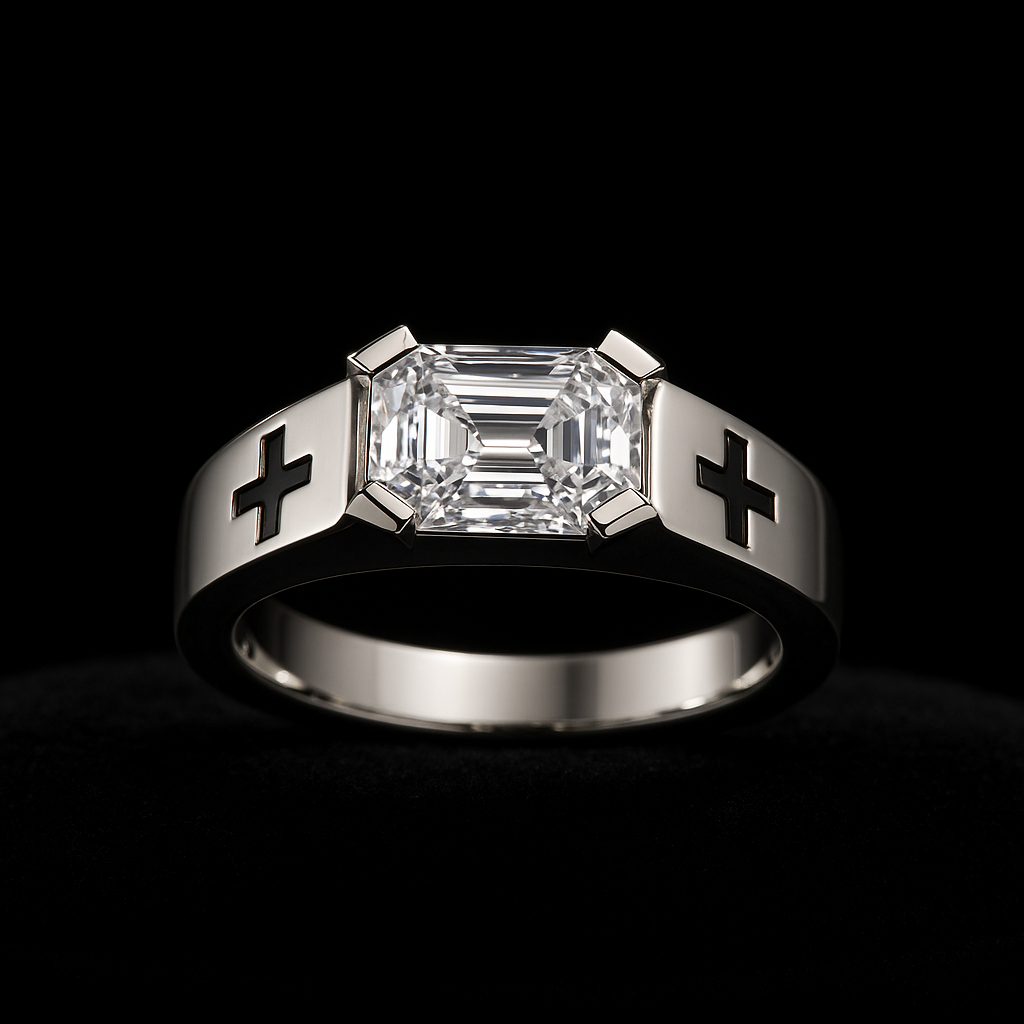 La Serenità — 2N Master-Artisan recreation, shown in clear diamond and fancy colour