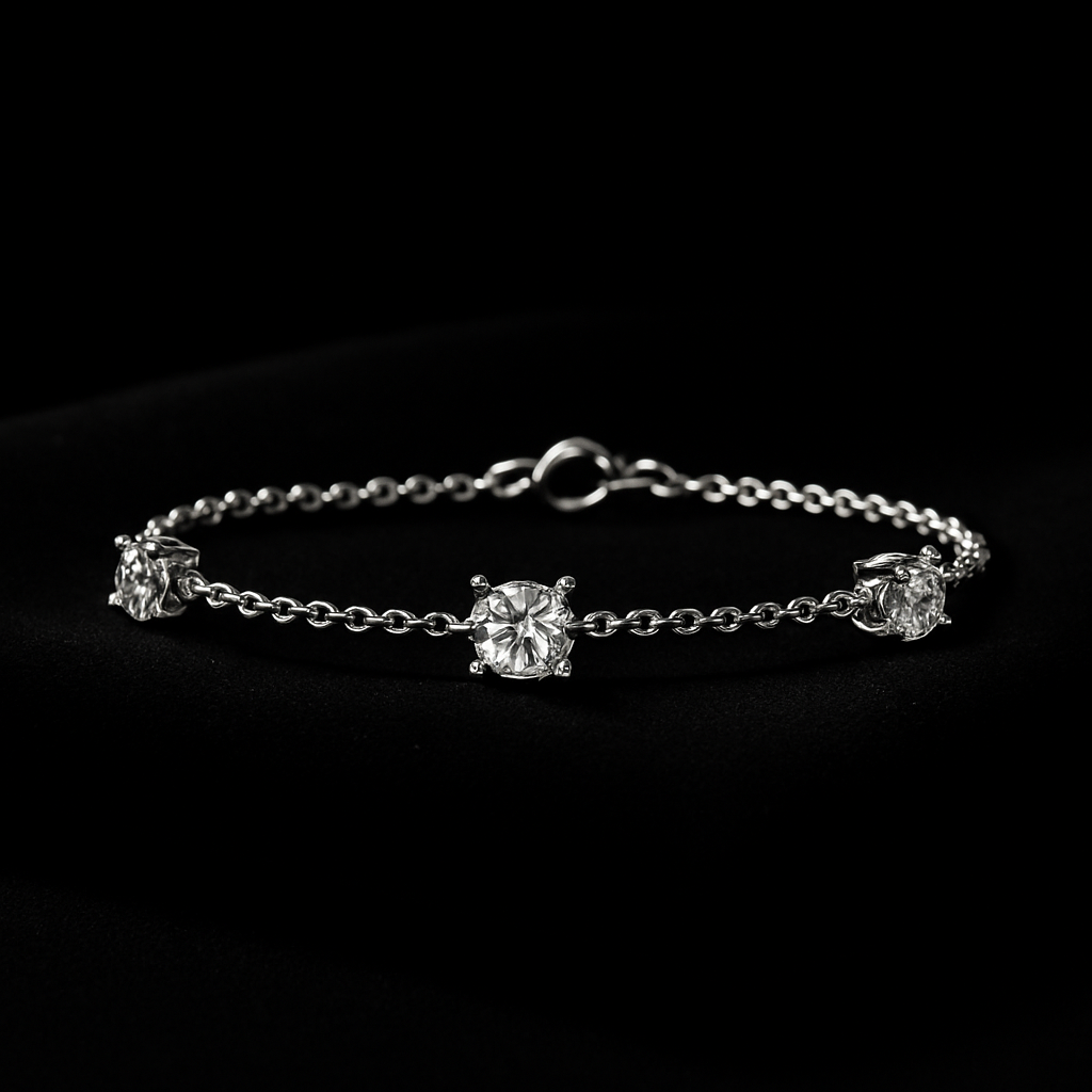 Stella Ferma — 2N Master-Artisan recreation, shown in clear diamond and fancy colour