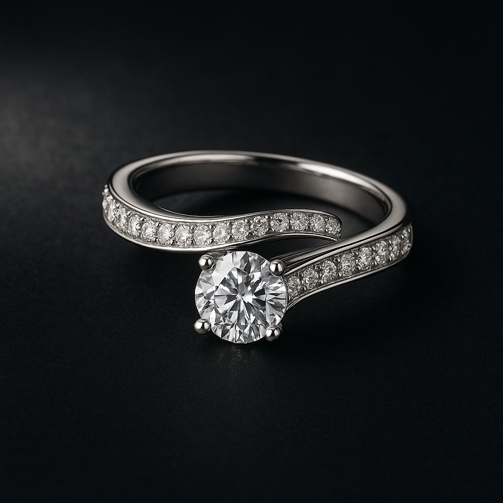Luce Infinita — 2N Master-Artisan recreation, shown in clear diamond and fancy colour
