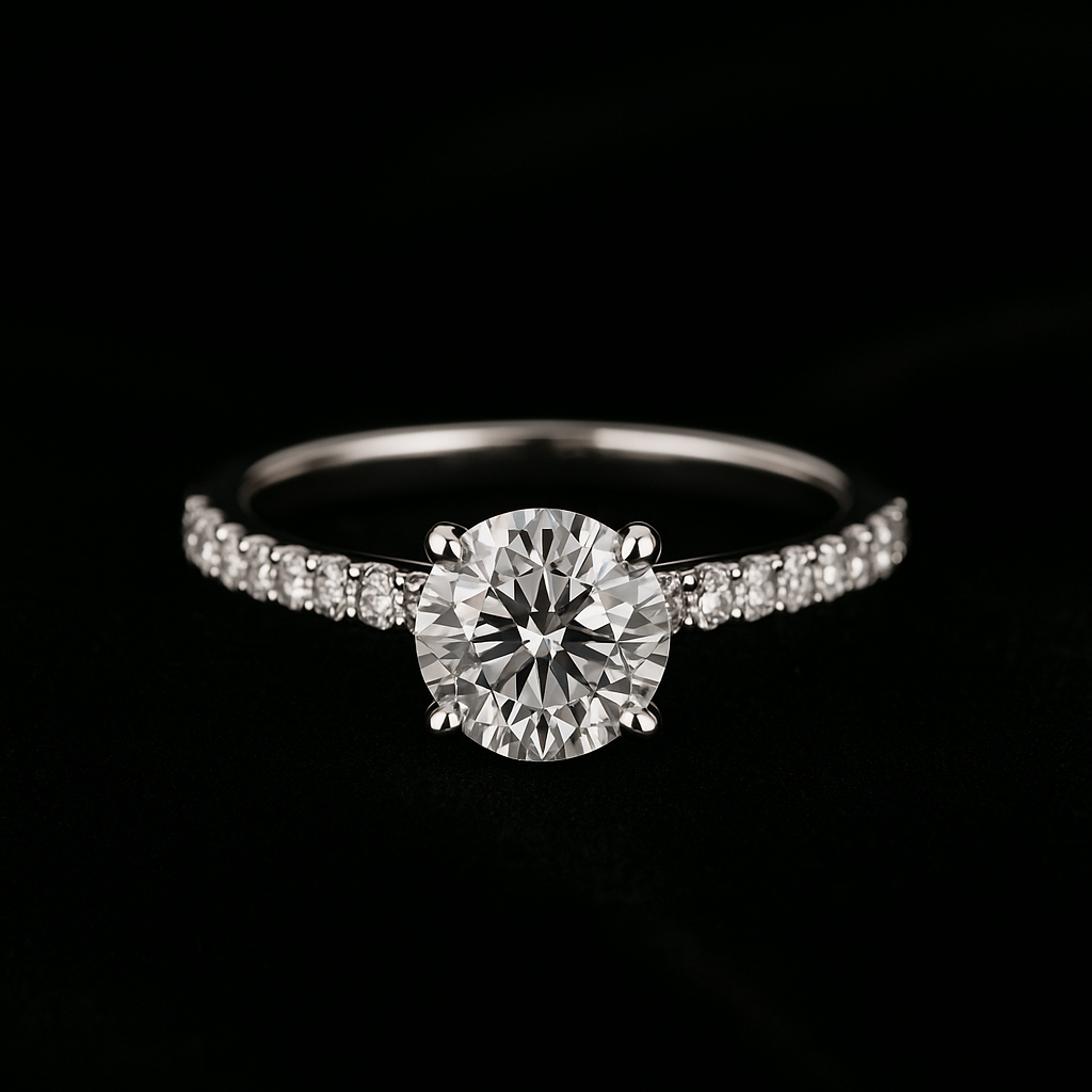  — 2N look-alike recreation, shown in clear diamond and fancy colour