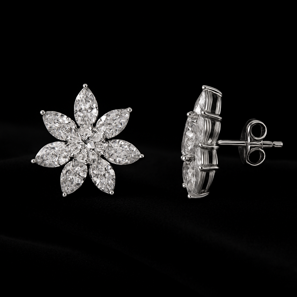 Ailes de Lumière — 2N Master-Artisan recreation, shown in clear diamond and fancy colour