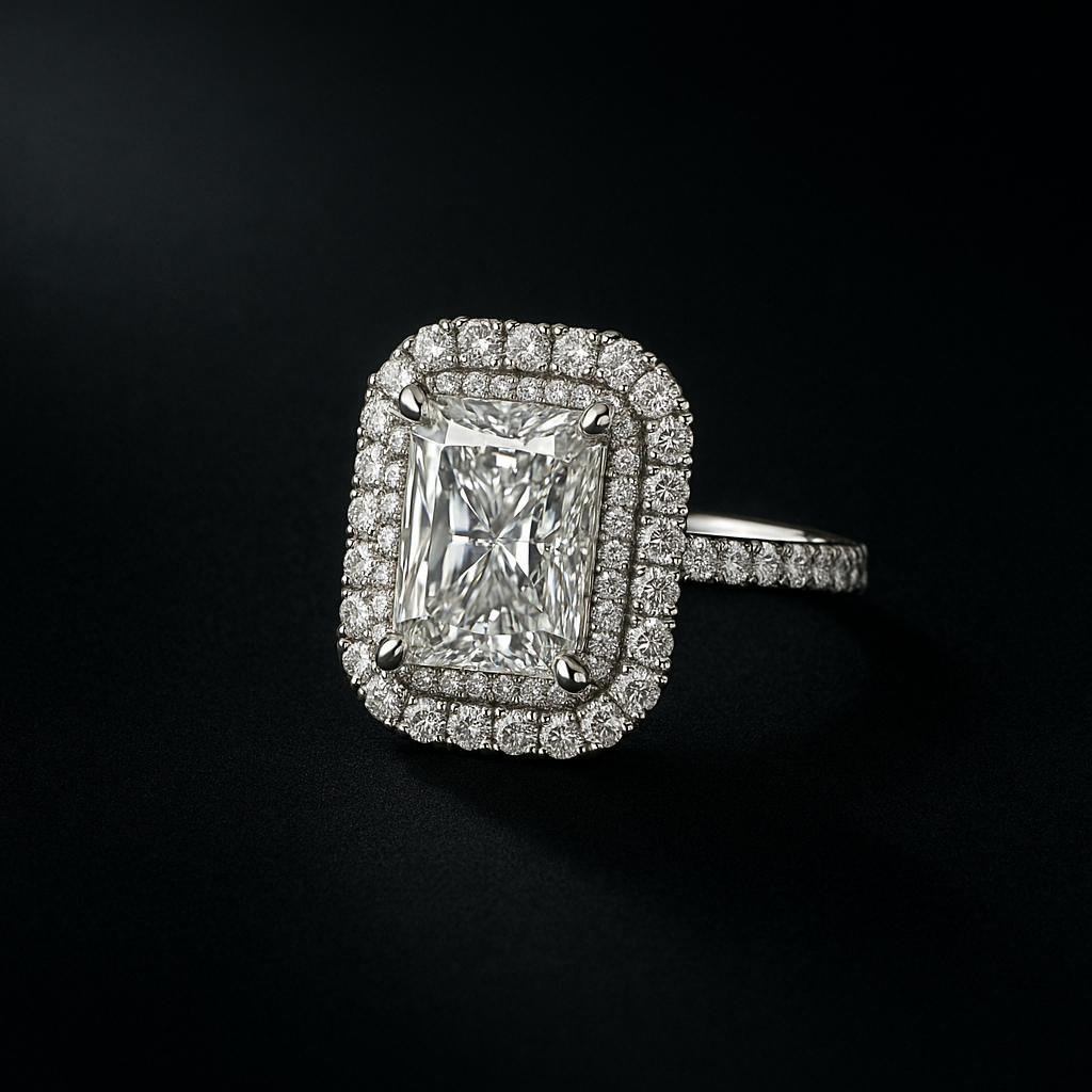 Luce Radiante — 2N Master-Artisan recreation, shown in clear diamond and fancy colour