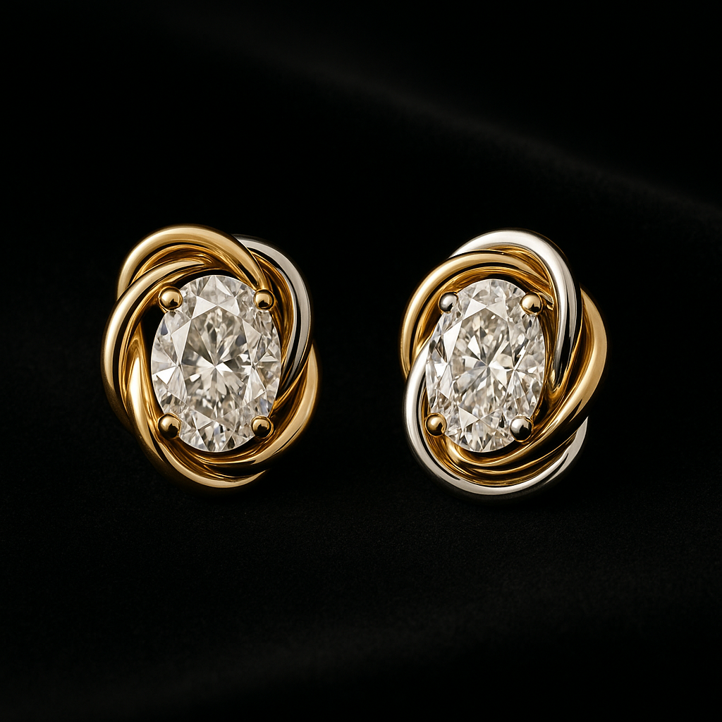  — 2N look-alike recreation, shown in clear diamond and fancy colour