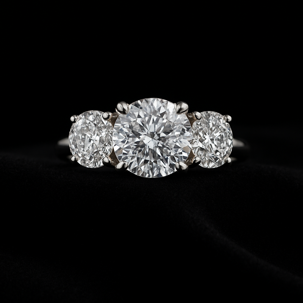 Valentina Luminosa — 2N Master-Artisan recreation, shown in clear diamond and fancy colour