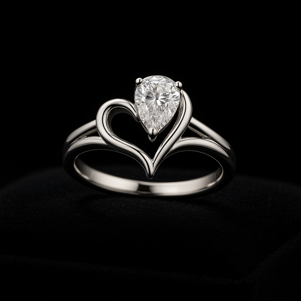  — 2N look-alike recreation, shown in clear diamond and fancy colour