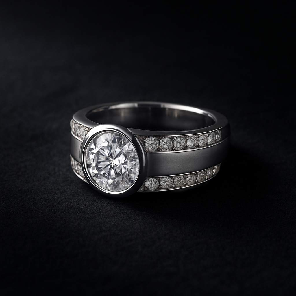 Gioia Eterna — 2N Master-Artisan recreation, shown in clear diamond and fancy colour