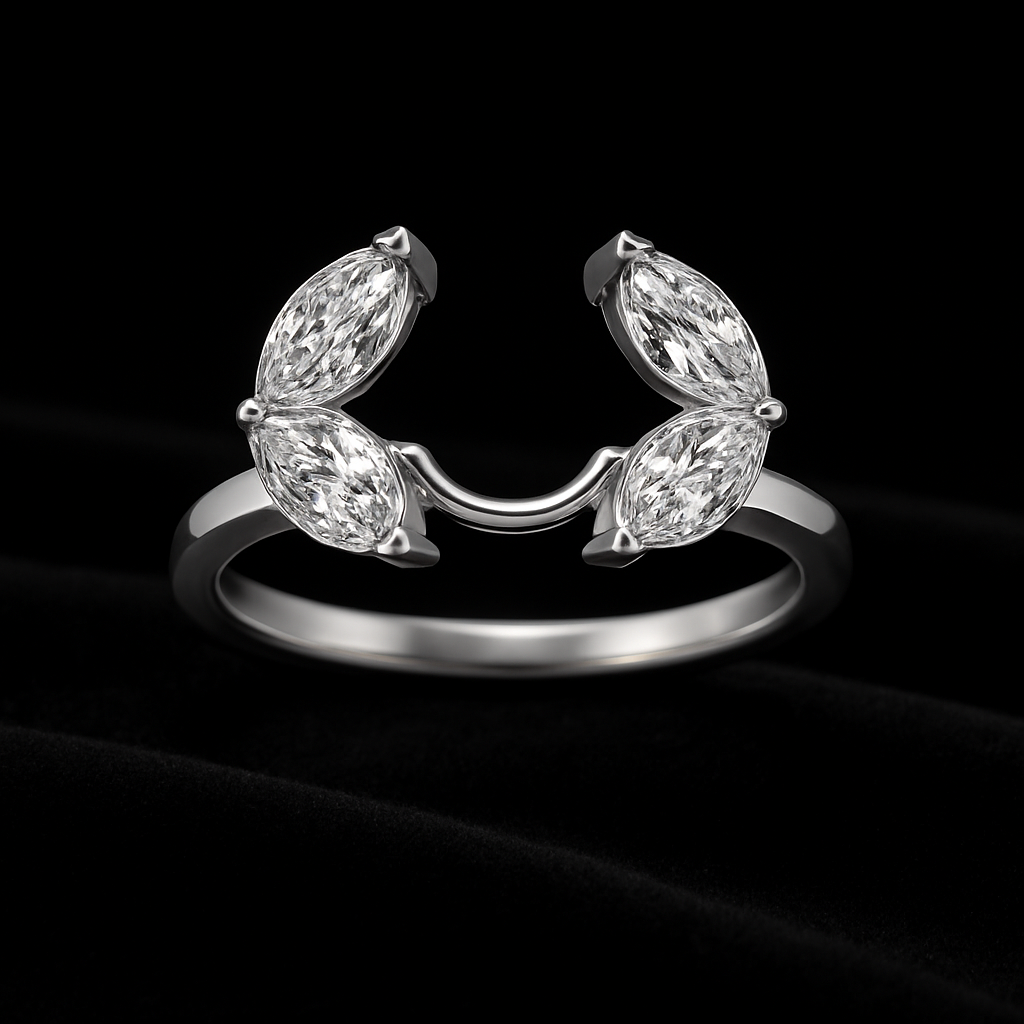 Fiamma Eterna — 2N Master-Artisan recreation, shown in clear diamond and fancy colour