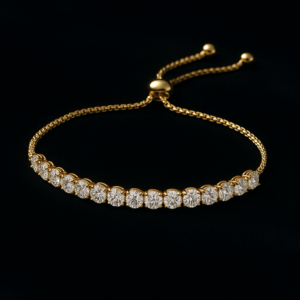  — 2N look-alike recreation, shown in clear diamond and fancy colour