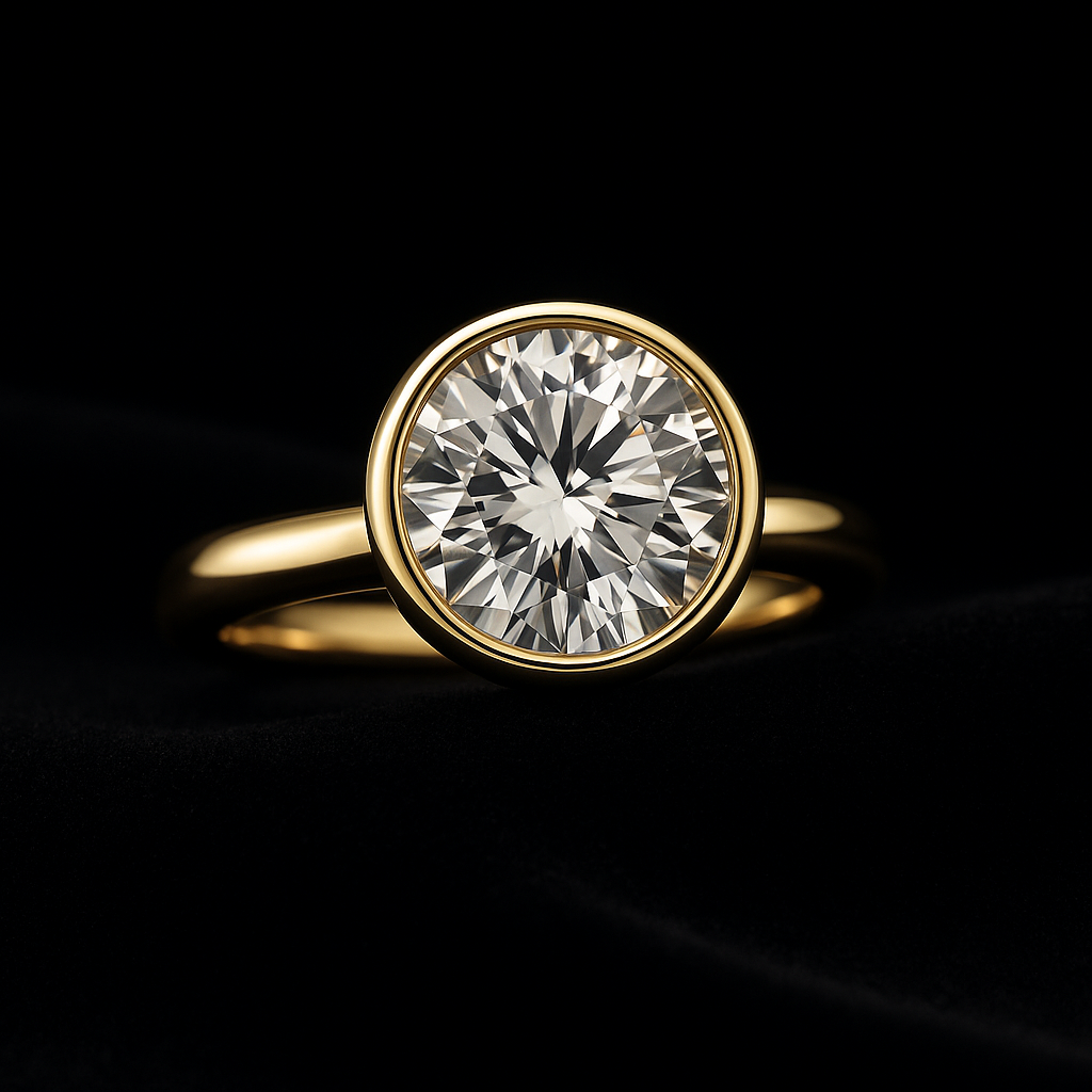 Luce Eterna — 2N Master-Artisan recreation, shown in clear diamond and fancy colour