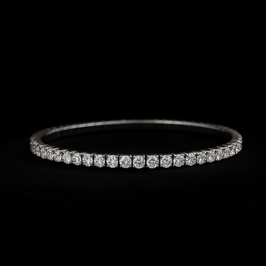 Anello di Luce — 2N Master-Artisan recreation, shown in clear diamond and fancy colour