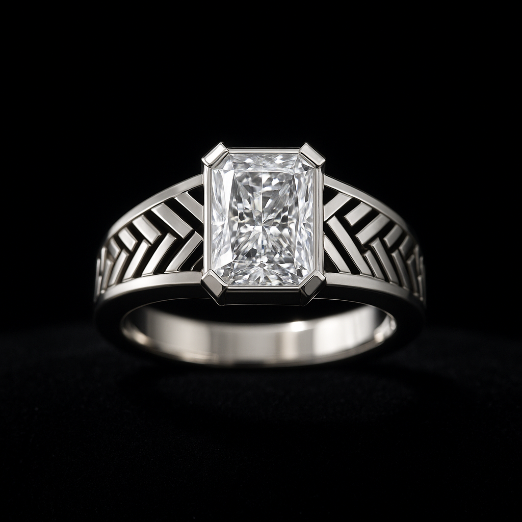 Luce Radiante — 2N Master-Artisan recreation, shown in clear diamond and fancy colour