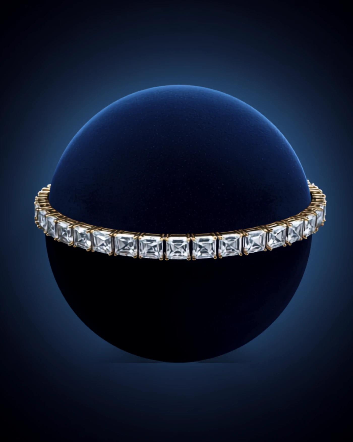 Ombra di Luce — 2N Master-Artisan recreation, shown in clear diamond and fancy colour