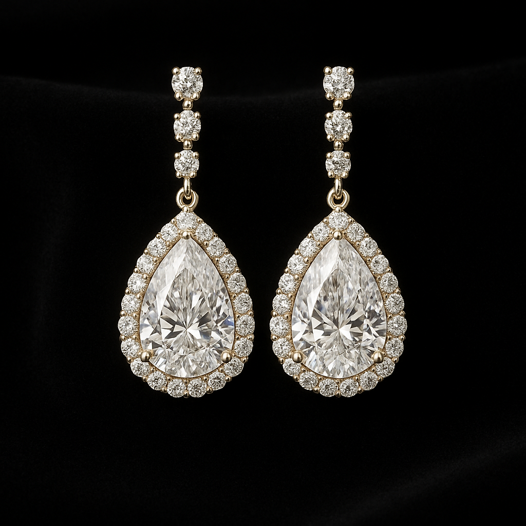  — 2N look-alike recreation, shown in clear diamond and fancy colour
