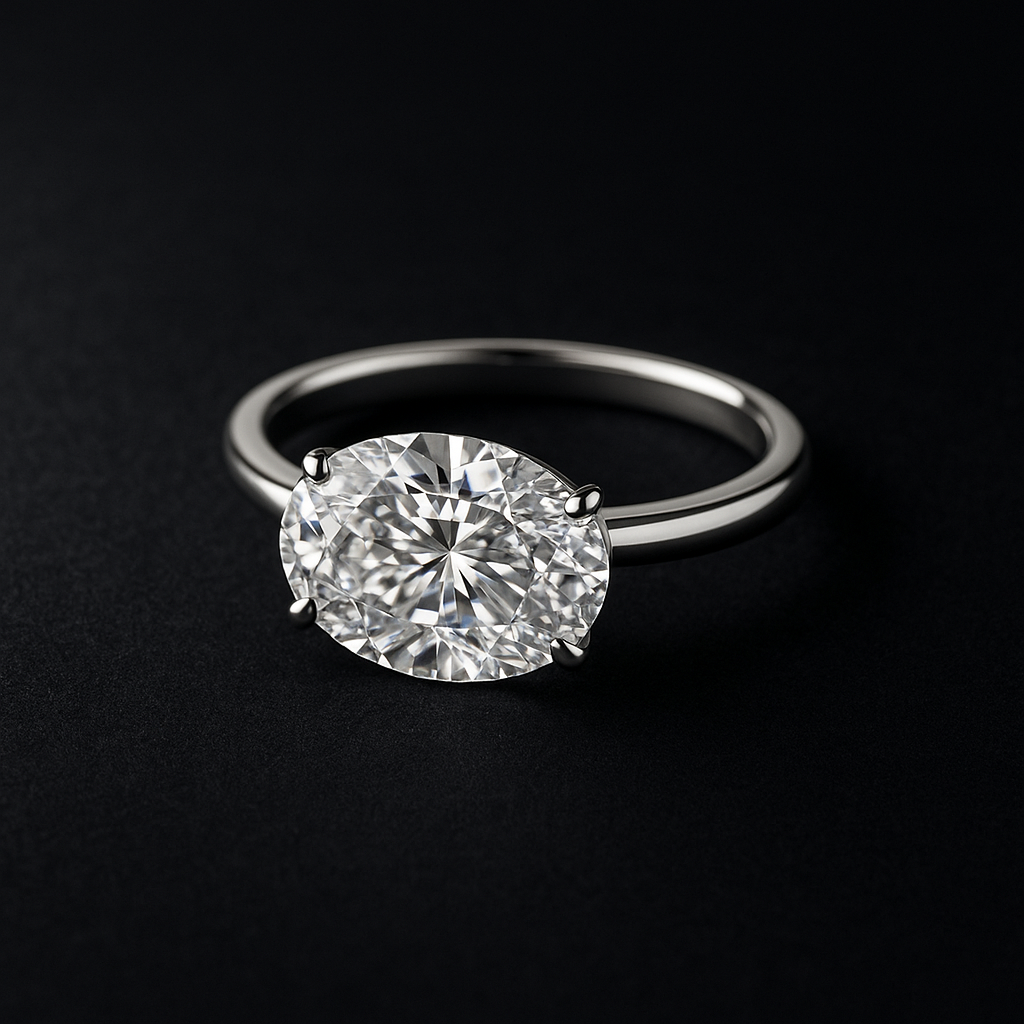Luce Allungata — 2N Master-Artisan recreation, shown in clear diamond and fancy colour