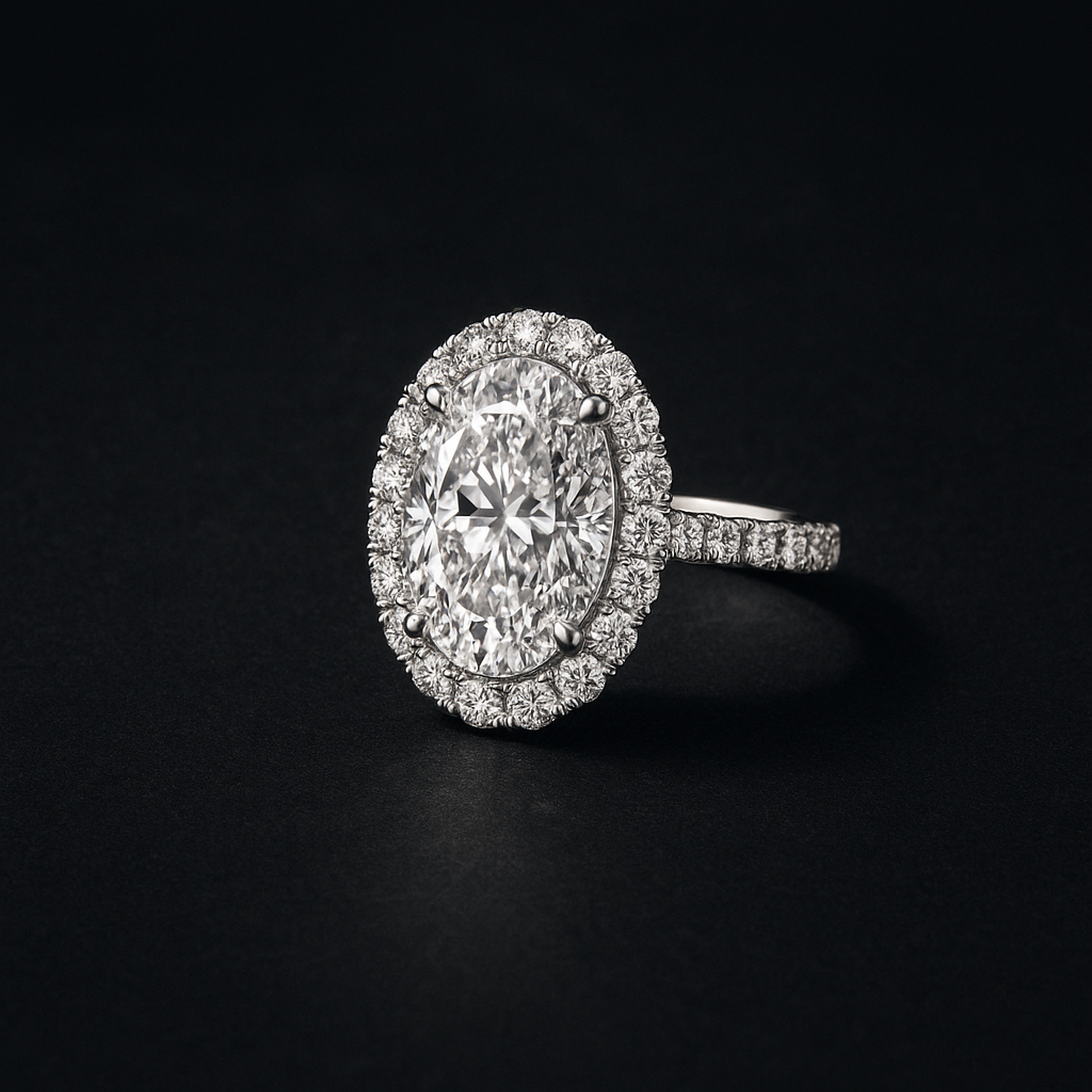 Luce Eterna — 2N Master-Artisan recreation, shown in clear diamond and fancy colour