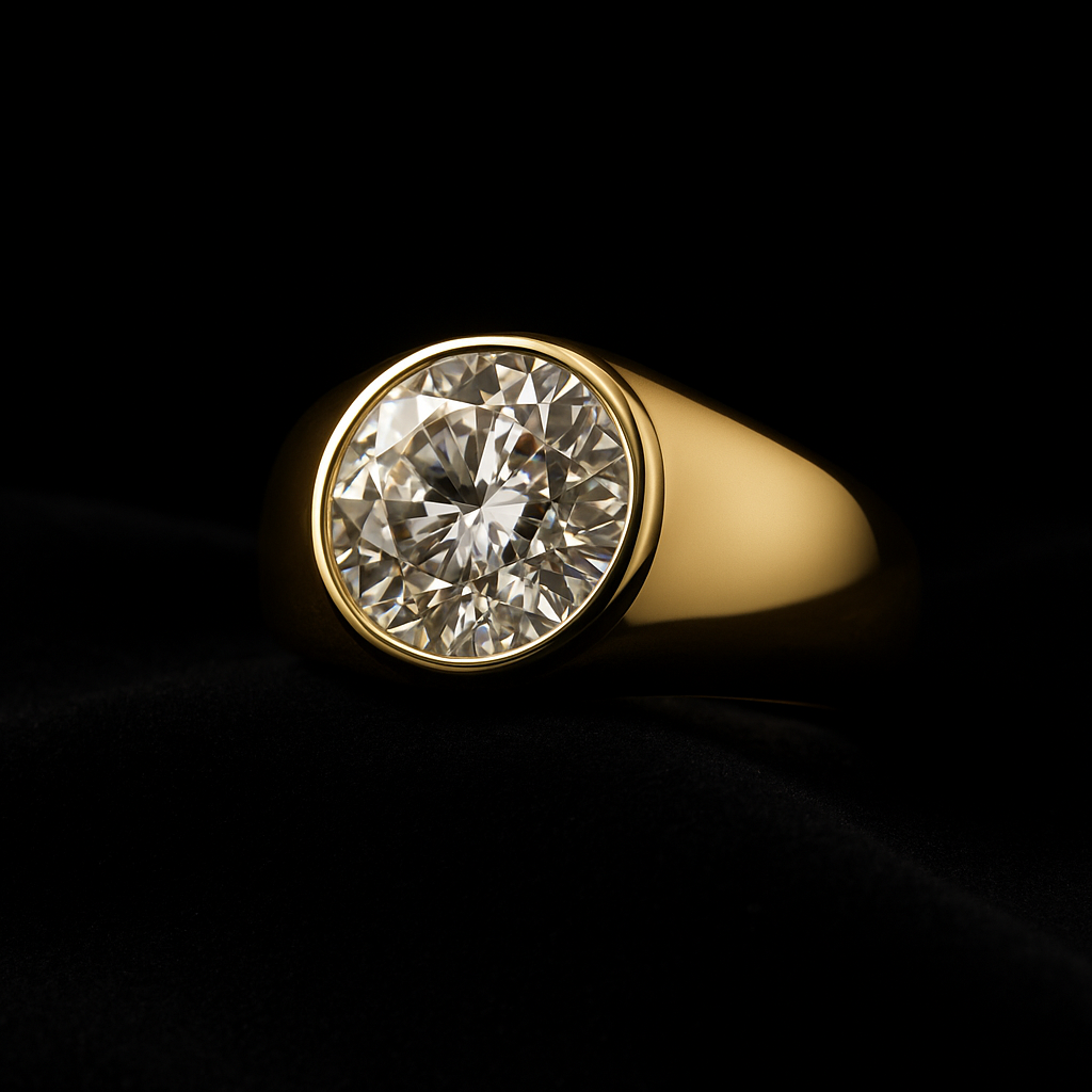 Luce Eterna — 2N Master-Artisan recreation, shown in clear diamond and fancy colour