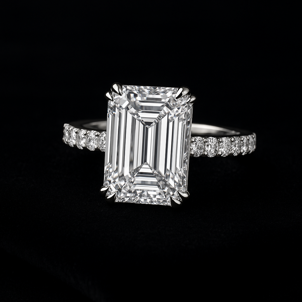 — 2N look-alike recreation, shown in clear diamond and fancy colour