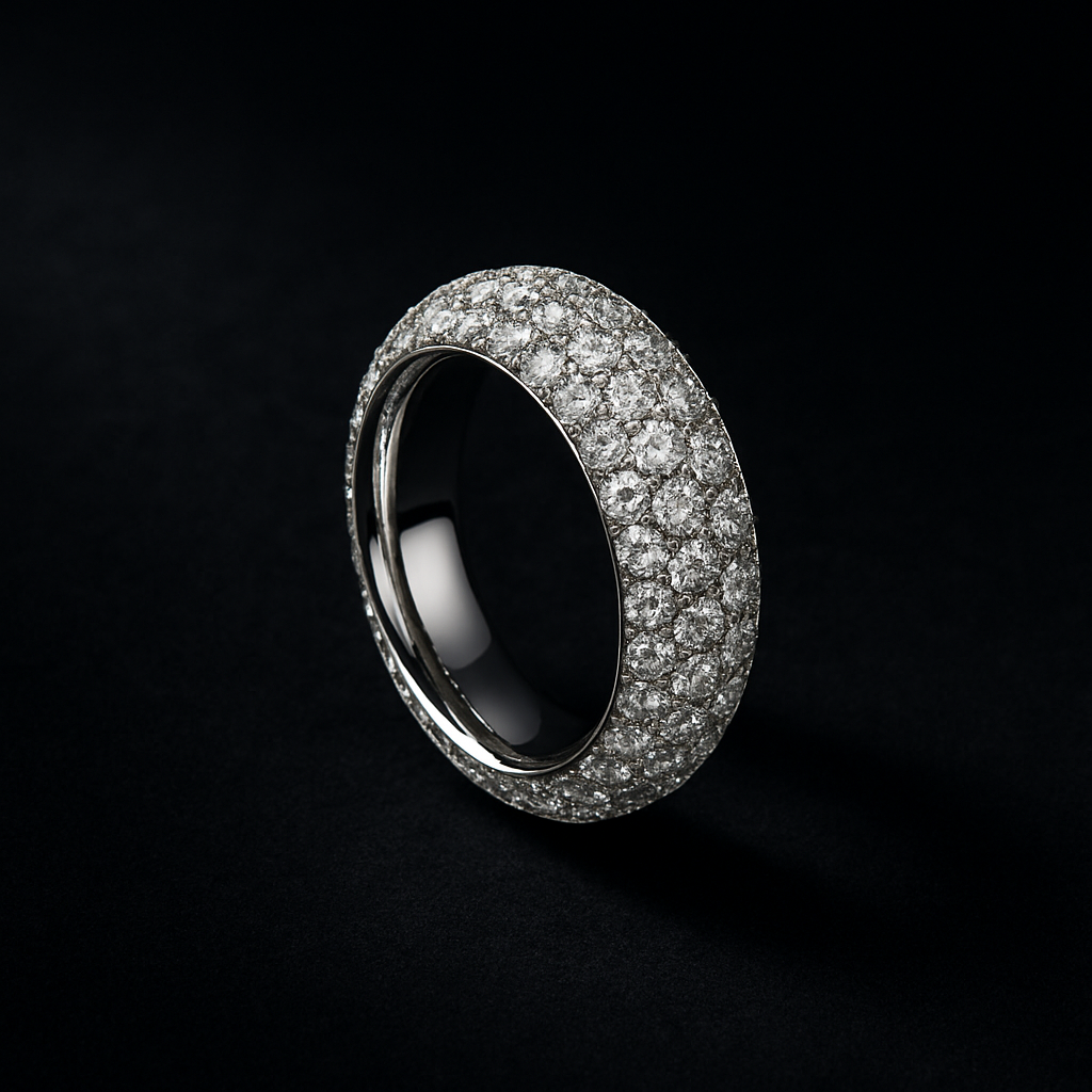 Eclat Radioso — 2N Master-Artisan recreation, shown in clear diamond and fancy colour