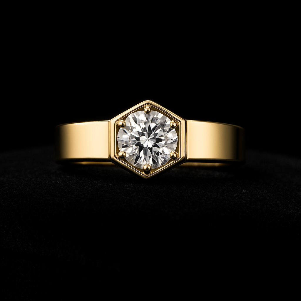 Luce Eterna — 2N Master-Artisan recreation, shown in clear diamond and fancy colour