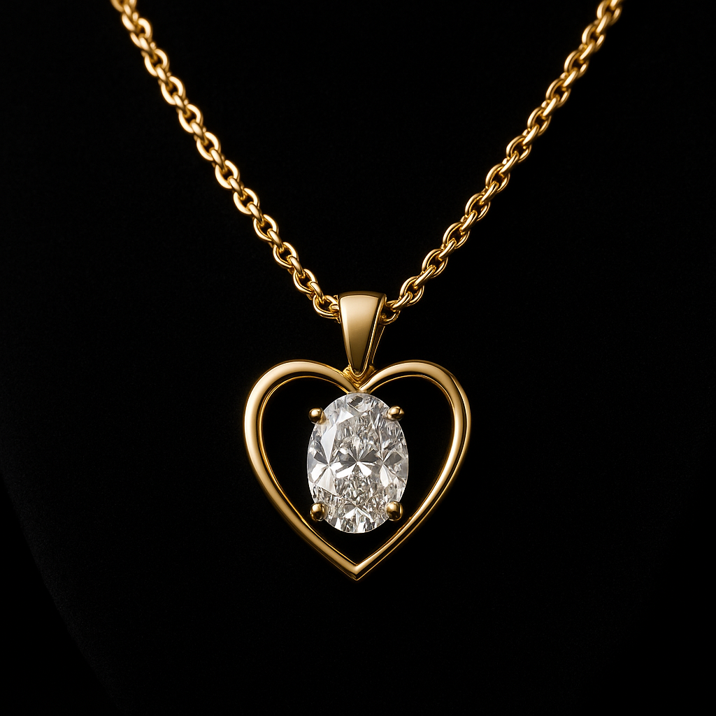  — 2N look-alike recreation, shown in clear diamond and fancy colour