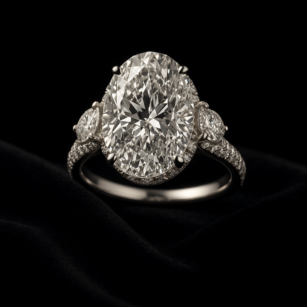 Luce Infinita — 2N Master-Artisan recreation, shown in clear diamond and fancy colour