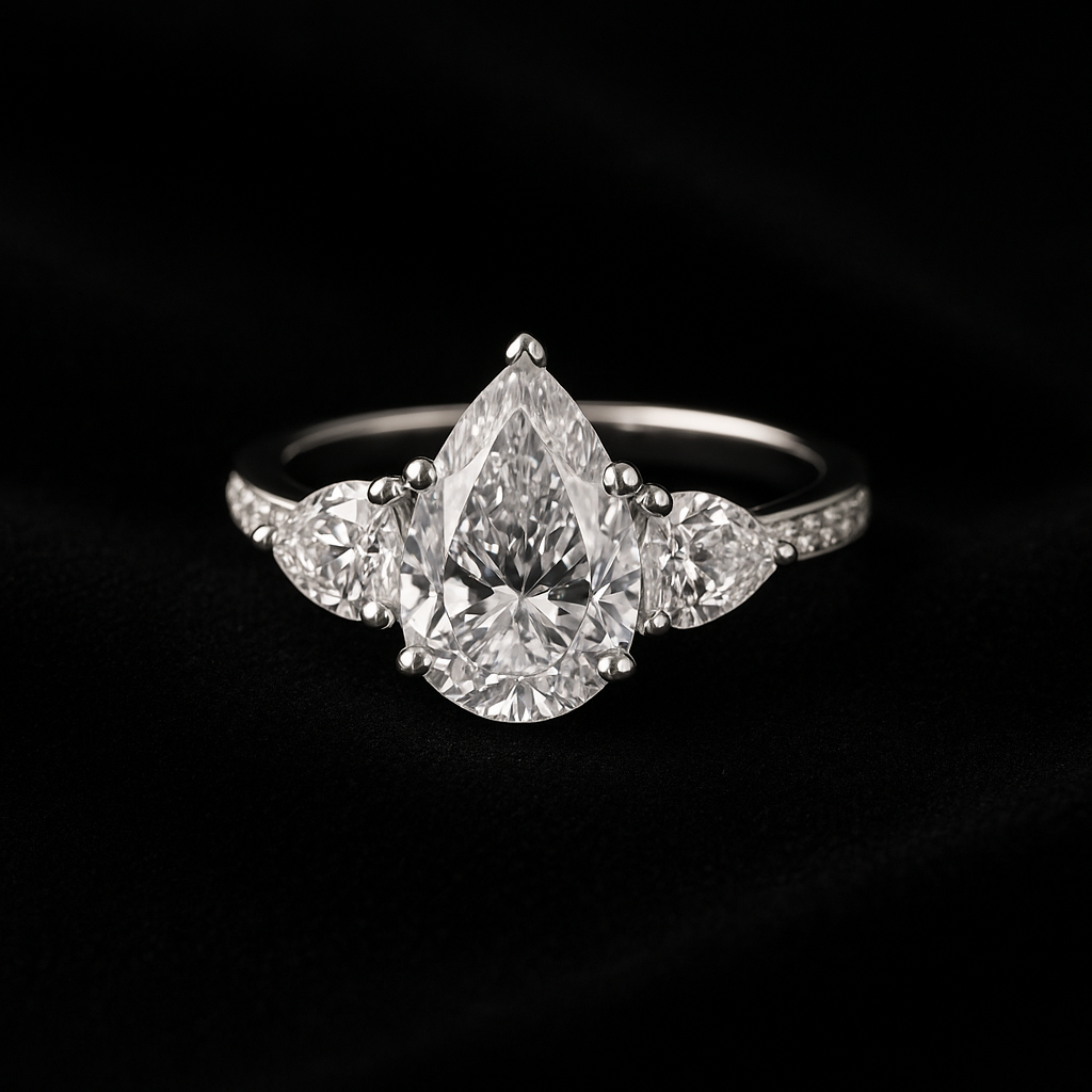  — 2N look-alike recreation, shown in clear diamond and fancy colour