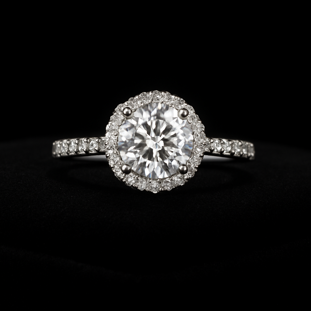 Colonna di Luce — 2N Master-Artisan recreation, shown in clear diamond and fancy colour